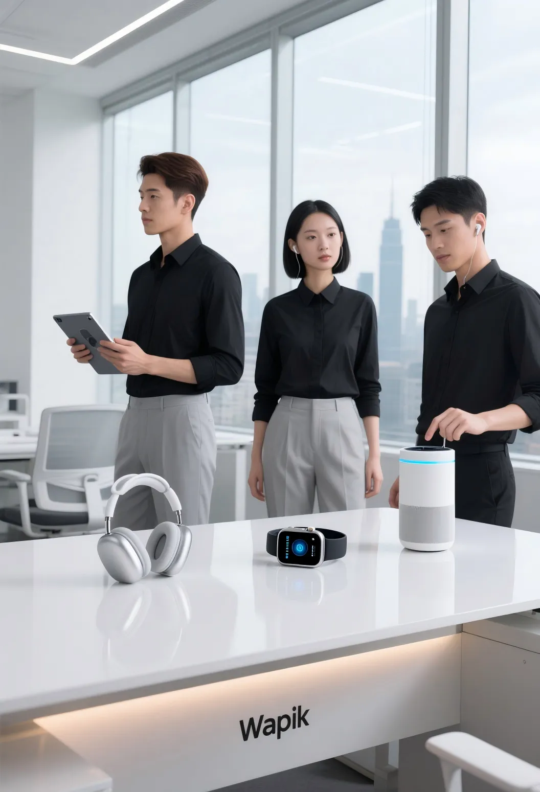 会社ビルの外観写真